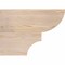 Ekena Millwork Ridgewood Smooth Rafter Tail, Douglas Fir, 3 1/2"W x 12"H x 16"L RFT04X12X16RID00SDF - alternate 2
